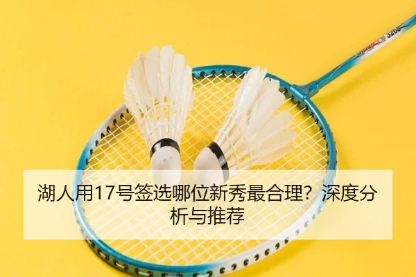 湖人用17号签选哪位新秀最合理？深度分析与推荐